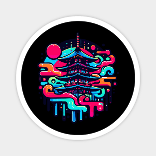 temple japan Magnet